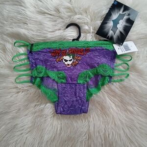 DC Comics Purple and Green Joker Women's Panties